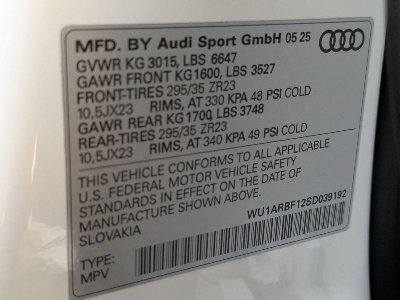 New 2025 Audi RS Q8 performance AWD/4WD image 17