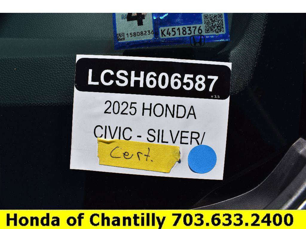 Certified 2025 Honda Civic Sport image 36