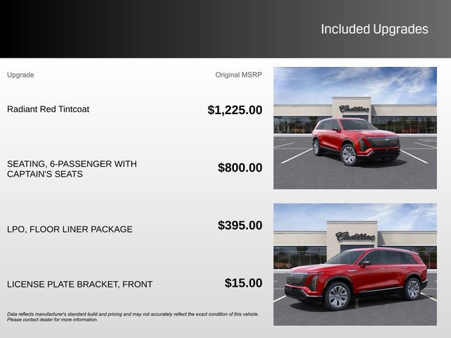 New 2026 Cadillac Vistiq Luxury w/ LPO, Floor Liner Package image 3