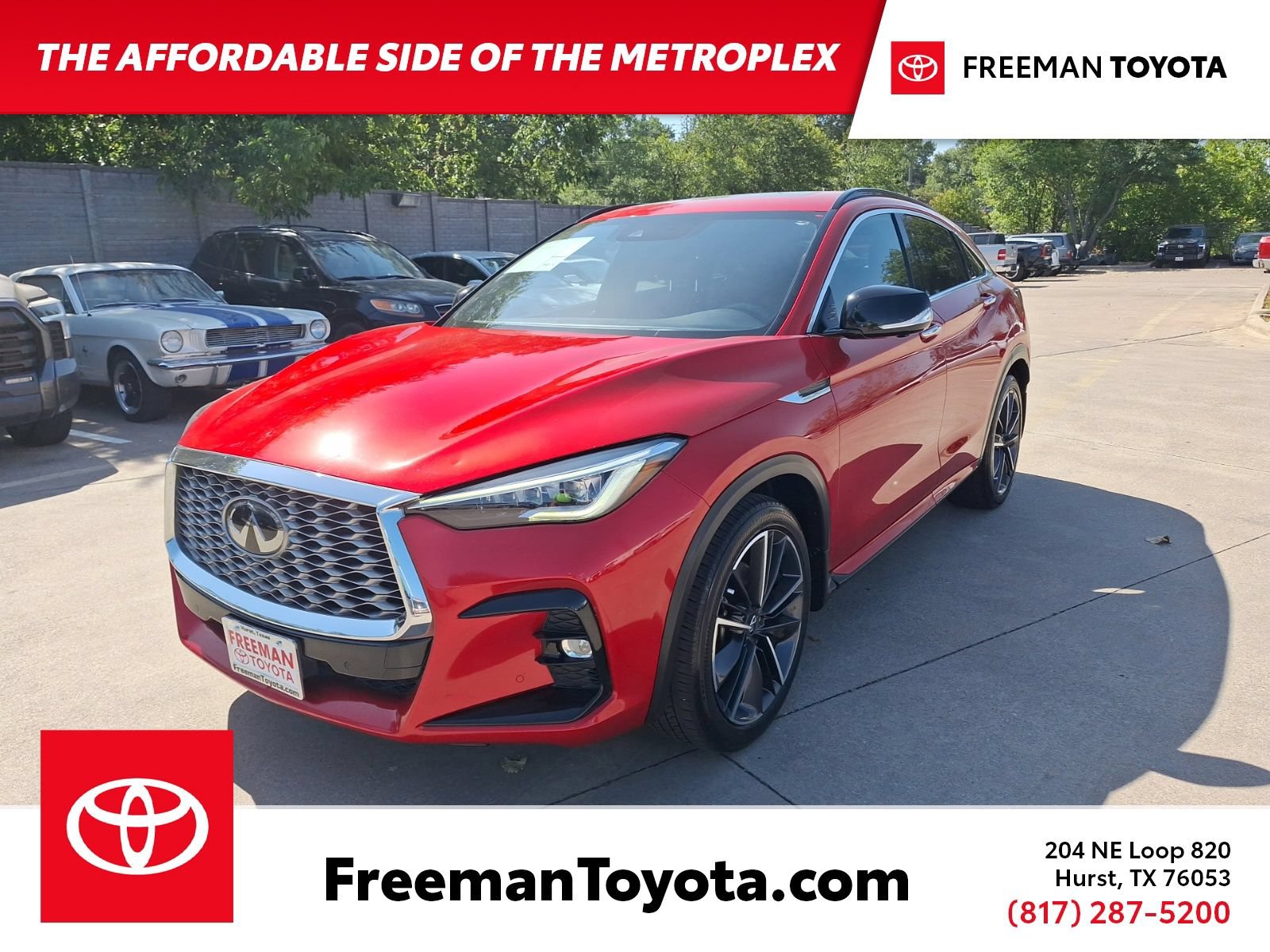 Used 2023 INFINITI QX55 Sensory w/ Lighting Package AWD/4WD image 1