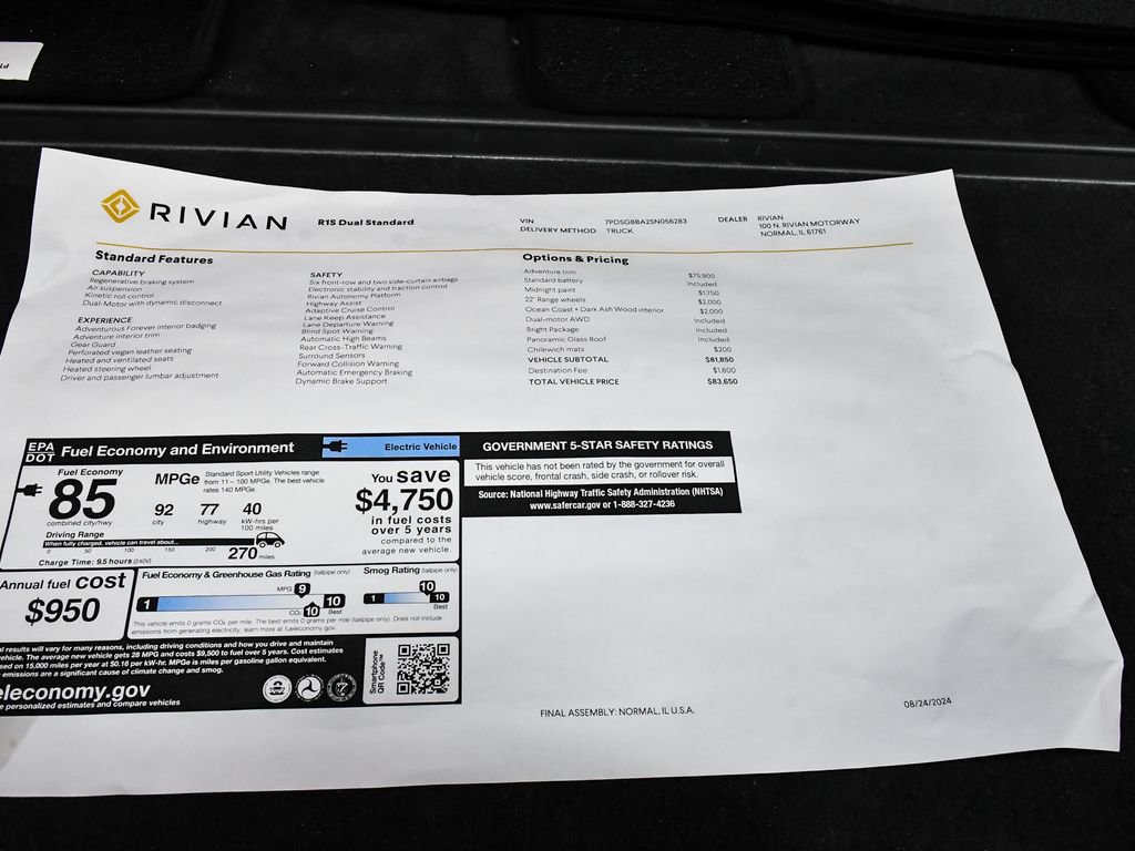Used 2025 Rivian R1S Adventure image 69
