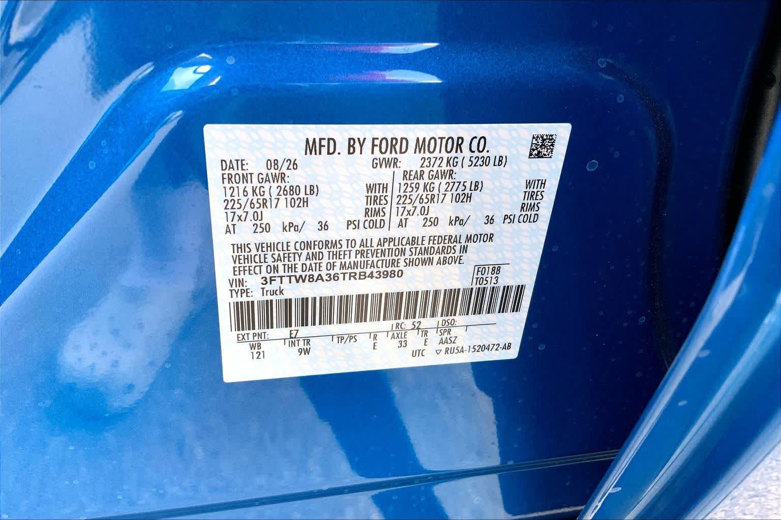 New 2026 Ford Maverick XL FWD image 22