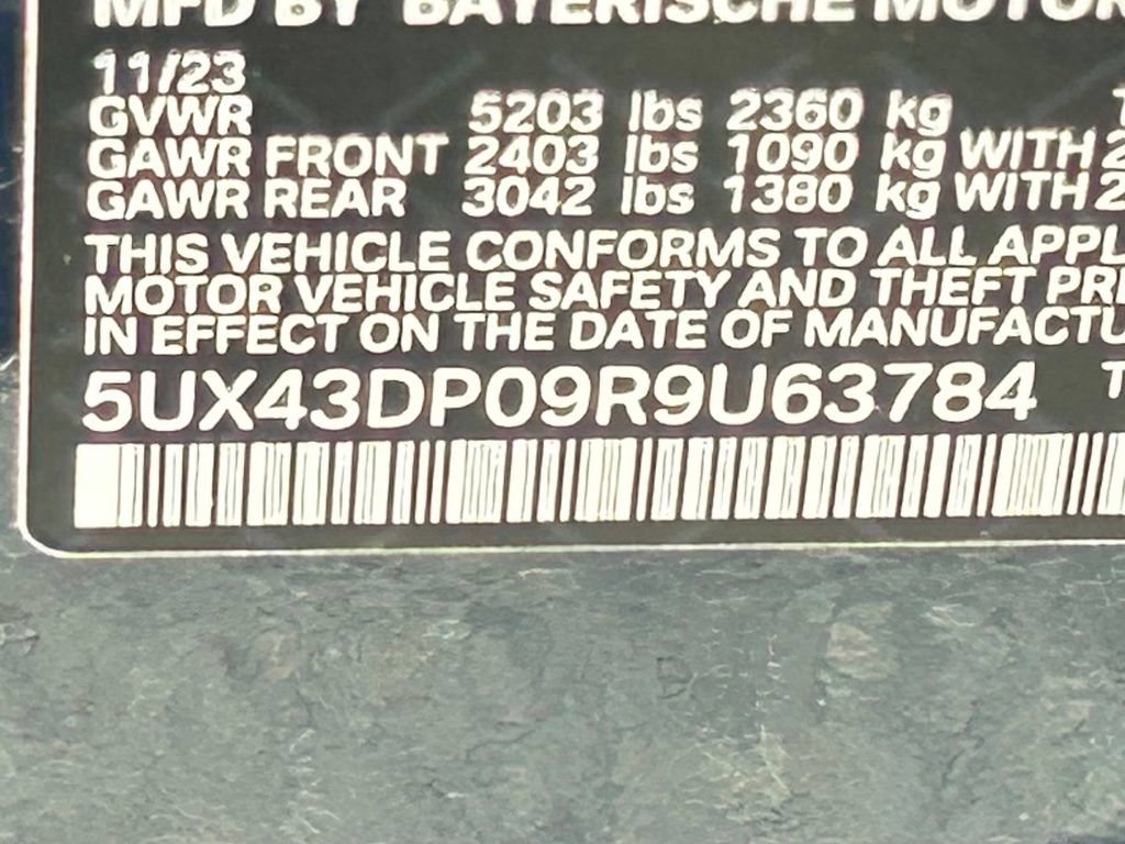 Used 2024 BMW X3 sDrive30i w/ Premium Package RWD image 57