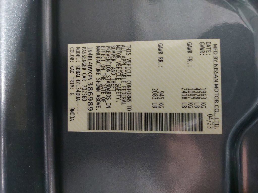 Used 2023 Nissan Altima 2.5 SV image 34