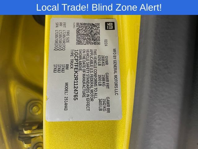 Used 2024 Chevrolet Colorado ZR2 w/ Safety Package AWD/4WD image 26