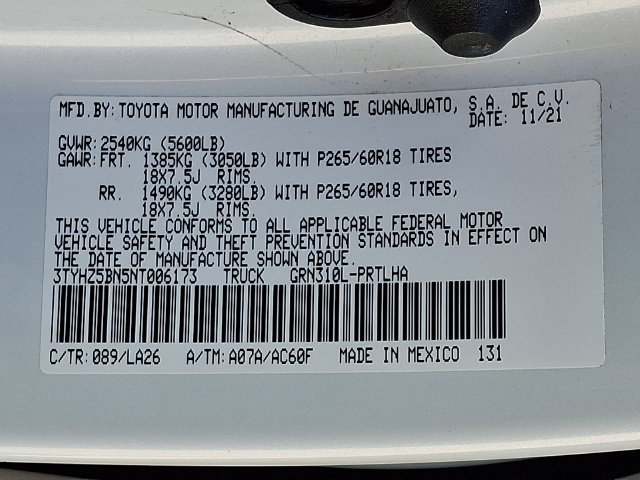 Used 2022 Toyota Tacoma Limited AWD/4WD image 28
