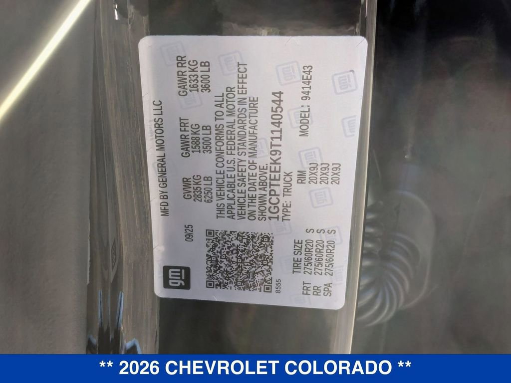 New 2026 Chevrolet Colorado Trail Boss image 38