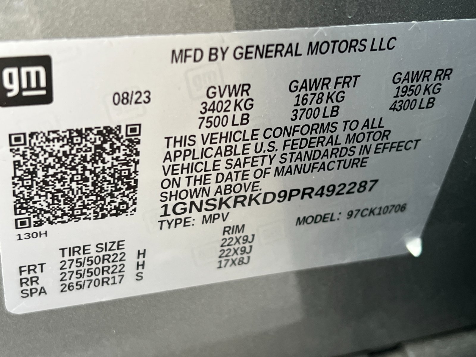 Used 2023 Chevrolet Tahoe RST AWD/4WD image 28
