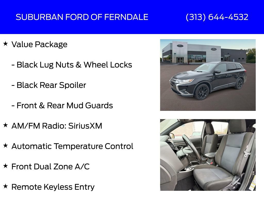 Used 2018 Mitsubishi Outlander LE image 4