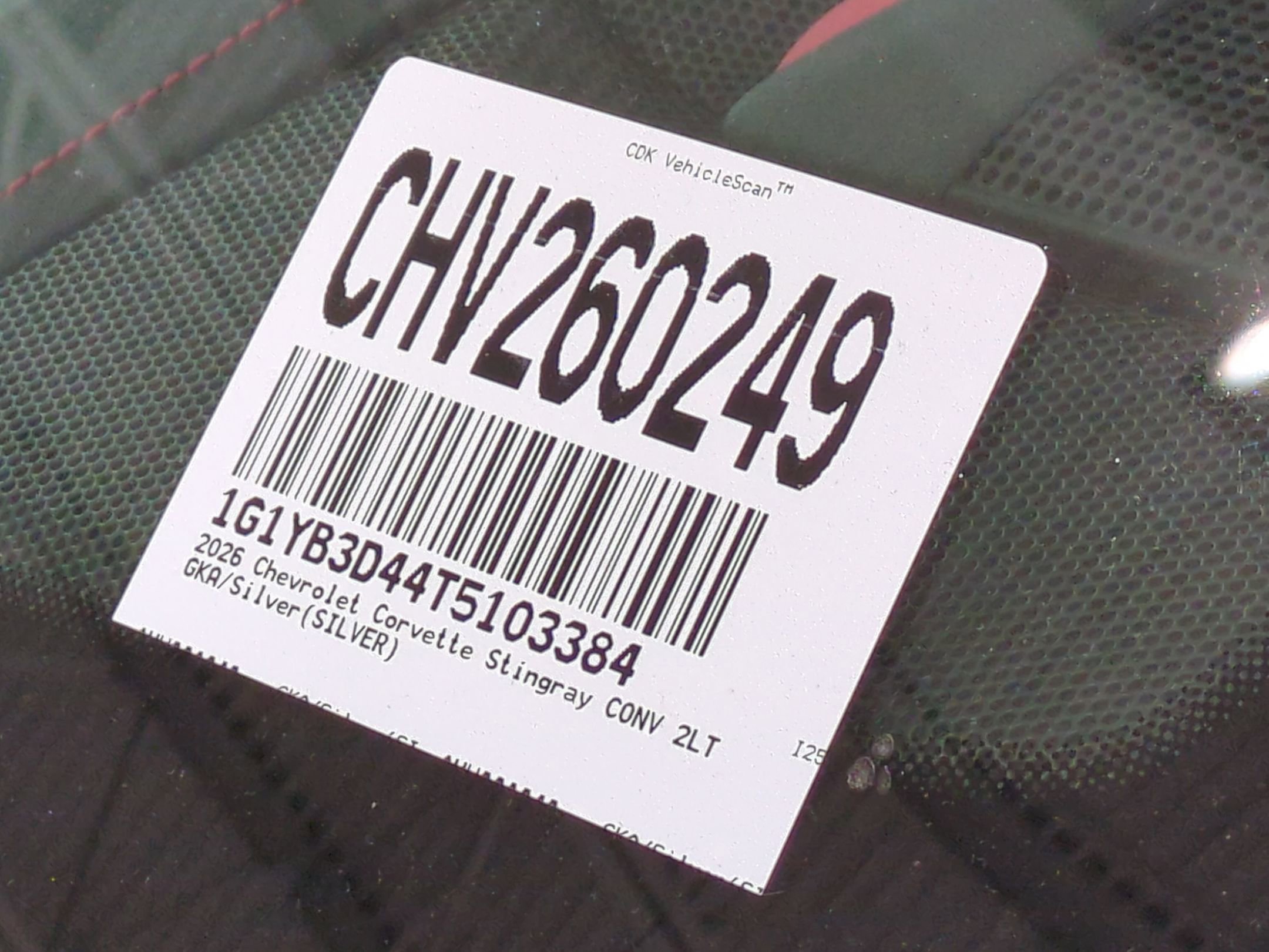 New 2026 Chevrolet Corvette Stingray Preferred Conv w/ Z51 Performance Package image 21