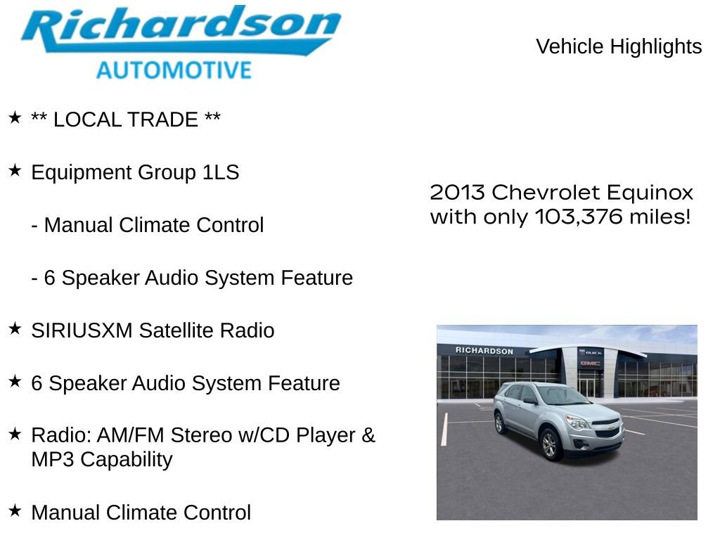 Used 2013 Chevrolet Equinox LS image 10