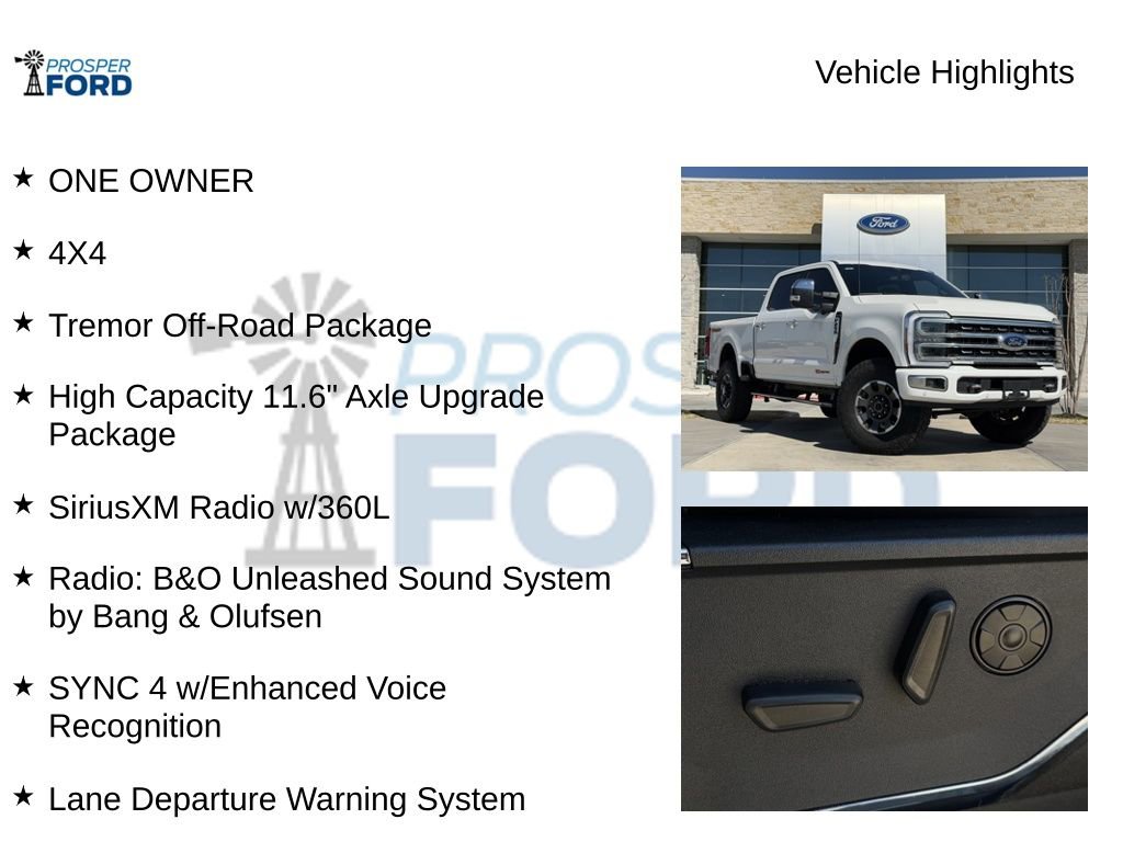 Used 2024 Ford F250 Platinum w/ Tremor Off-Road Package image 5