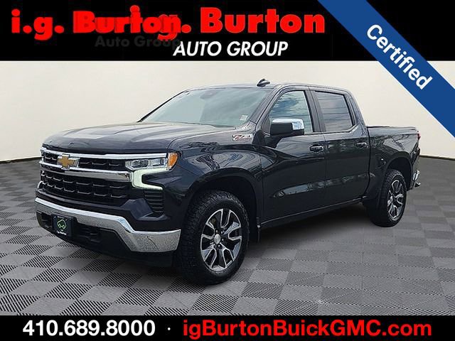Certified 2022 Chevrolet Silverado 1500 LT AWD/4WD video 3