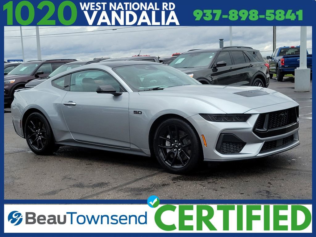 Certified 2025 Ford Mustang GT Premium w/ Mustang Nite Pony Package