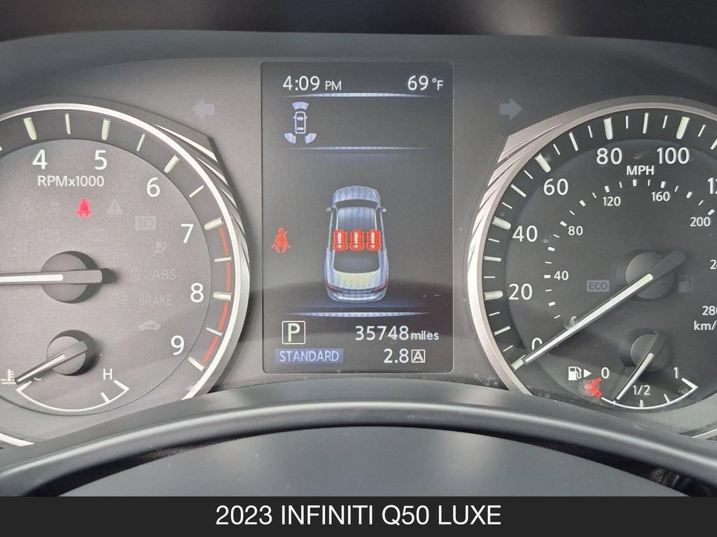 Used 2023 INFINITI Q50 Luxe w/ Cargo Package RWD image 20