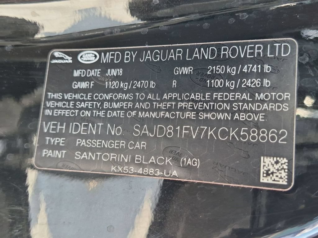 Used 2019 Jaguar F-TYPE R-Dynamic AWD/4WD image 21