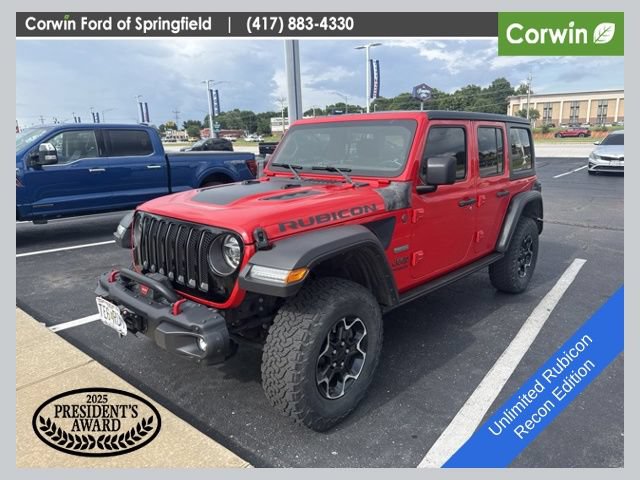 Used 2020 Jeep Wrangler Unlimited Rubicon w/ Quick Order Package 28Y Recon