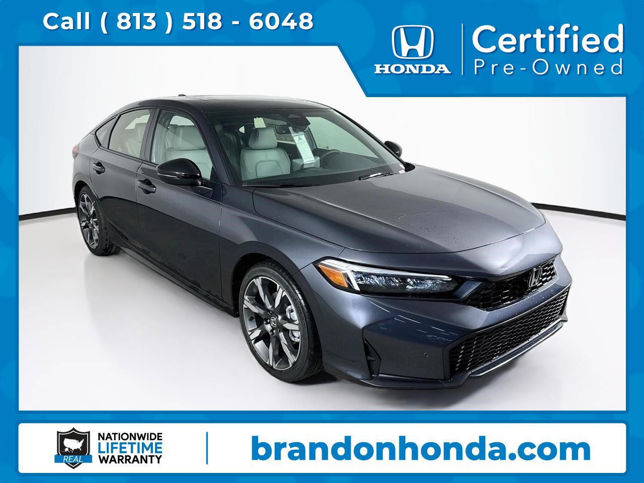 Certified 2025 Honda Civic Sport Touring