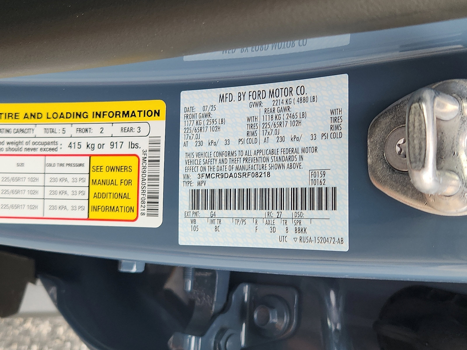 New 2025 Ford Bronco Sport Badlands w/ Badlands Tech Package image 18