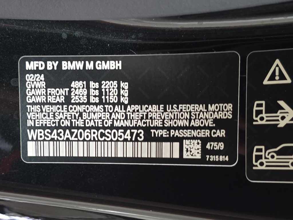 Certified 2024 BMW M4 xDrive Competition w/ M Driver's Package AWD/4WD image 30