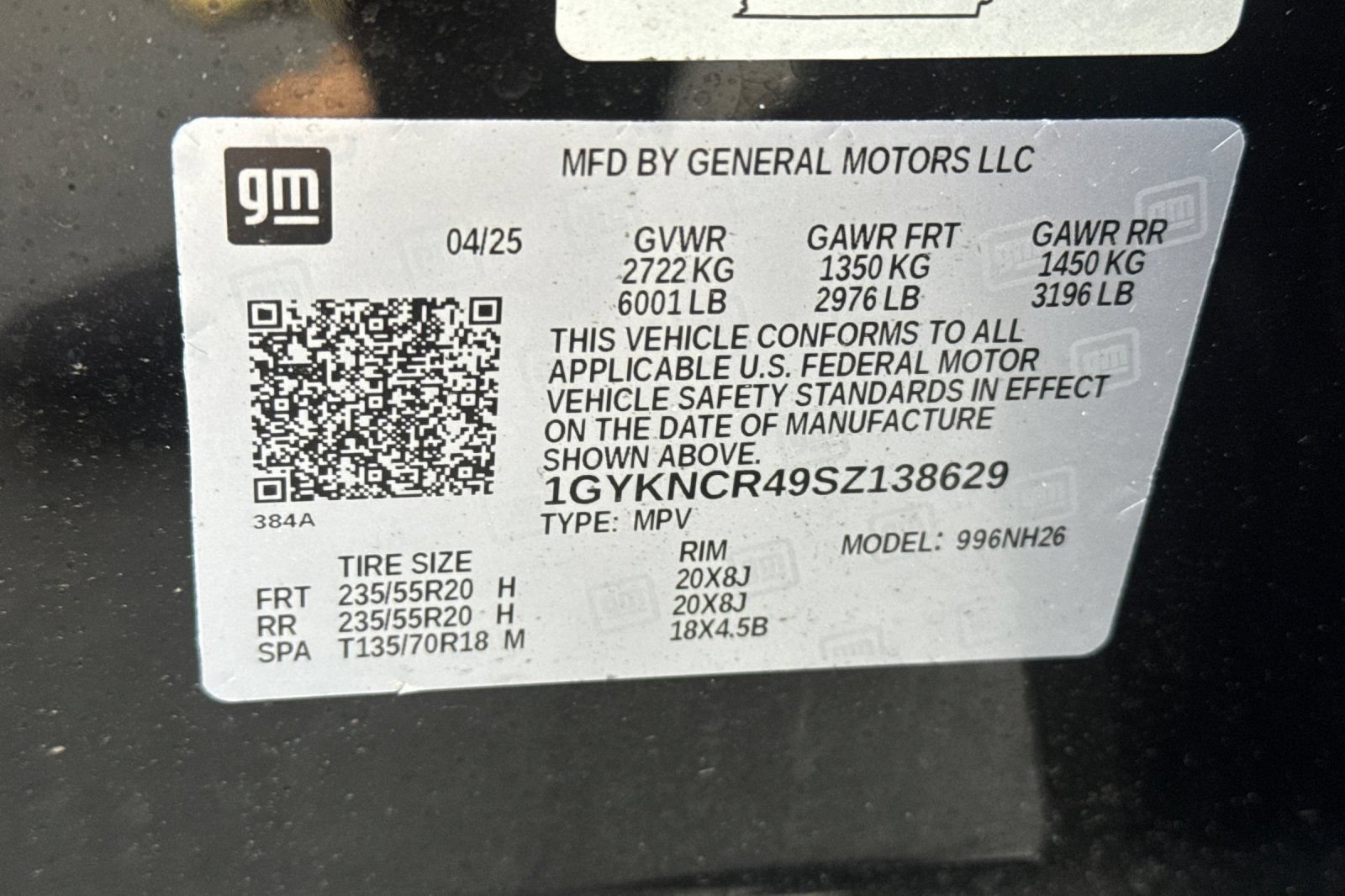 Used 2025 Cadillac XT5 Premium Luxury w/ LPO, Red Accent Package FWD image 53