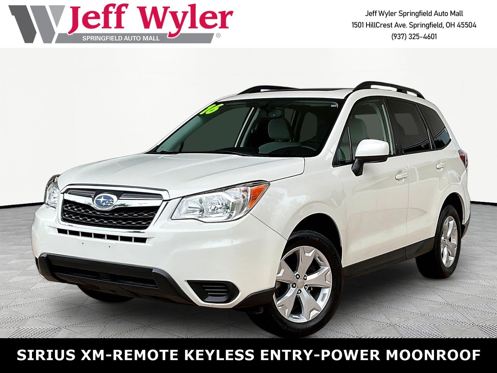Used 2016 Subaru Forester 2.5i Premium w/ Popular Package #2 AWD/4WD image 1