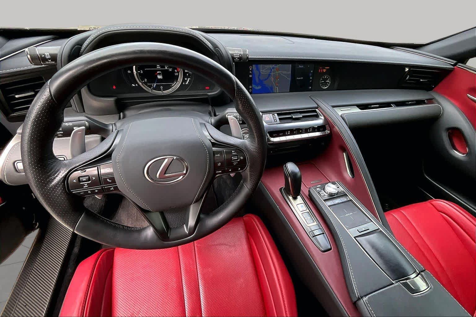 Used 2021 Lexus LC 500 Convertible w/ Touring Package RWD image 16