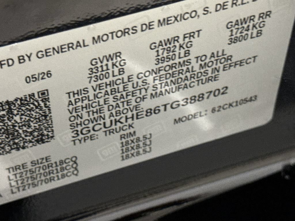 New 2026 Chevrolet Silverado 1500 ZR2 w/ Dark Appearance Package AWD/4WD image 29