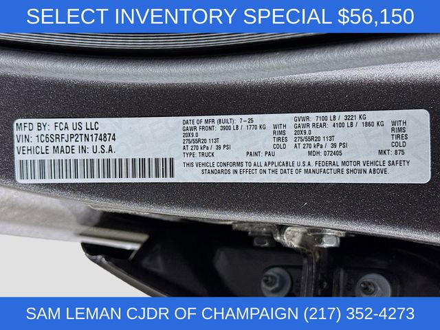 New 2026 RAM 1500 Laramie w/ Sport Appearance Package image 31