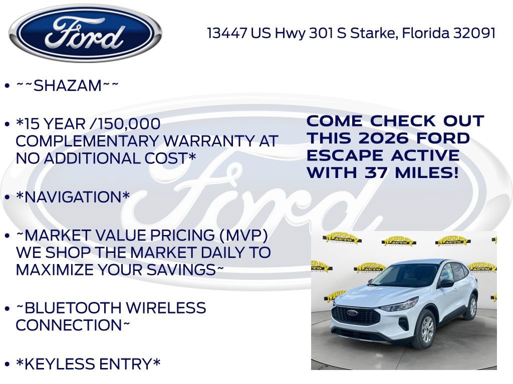 New 2026 Ford Escape Active w/ Tech Pack #1 FWD image 5