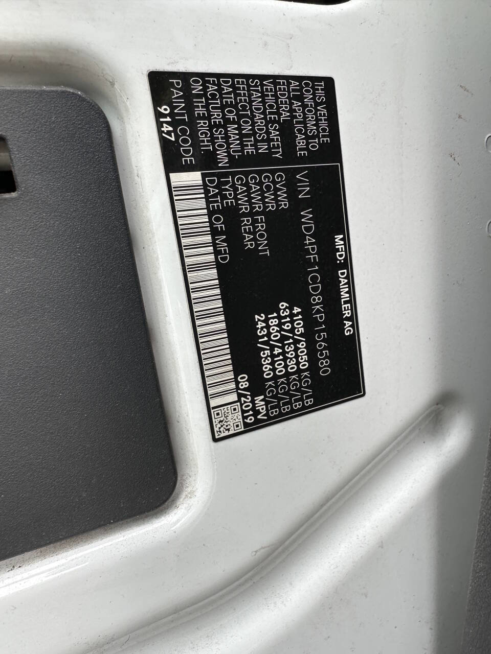 Used 2019 Mercedes-Benz Sprinter 170 image 14