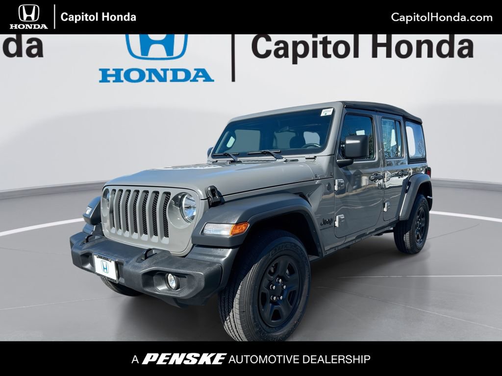 Used 2023 Jeep Wrangler Sport image 1