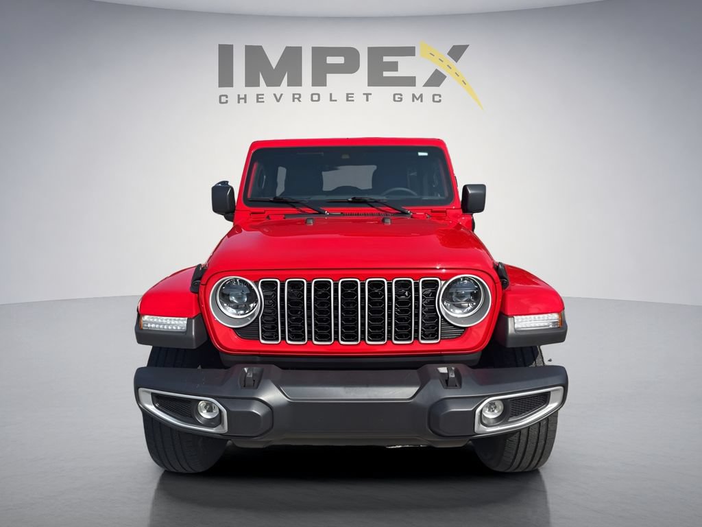 Used 2025 Jeep Wrangler Unlimited Sahara w/ Safety Group AWD/4WD image 8