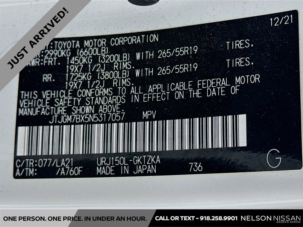 Used 2022 Lexus GX 460 Luxury w/ Sport Design Package image 34