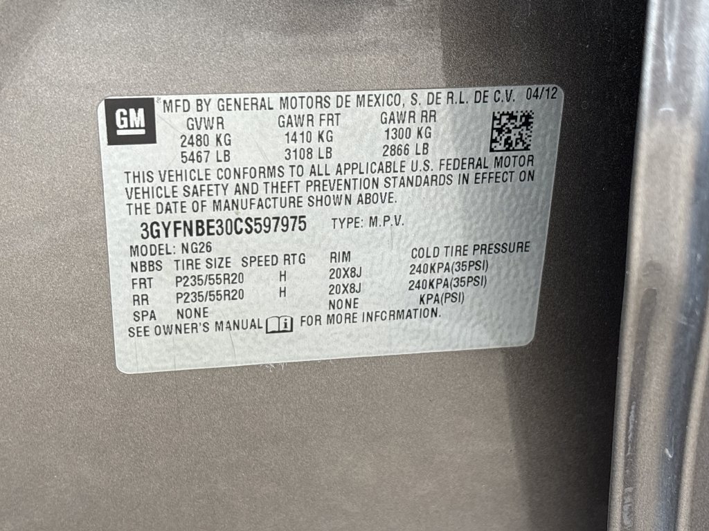 Used 2012 Cadillac SRX Performance FWD image 13