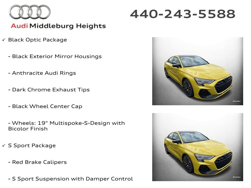 New 2026 Audi S3 Premium AWD/4WD image 10
