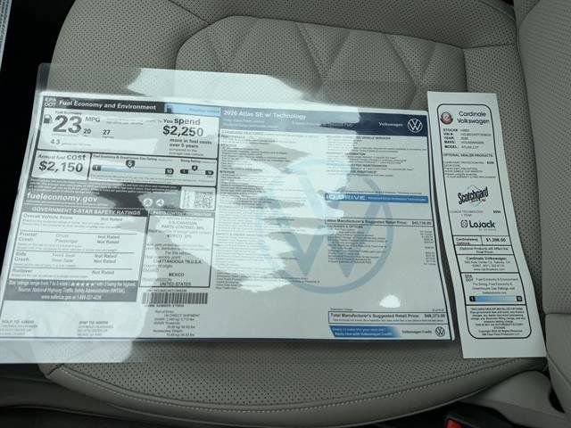New 2026 Volkswagen Atlas SE image 33