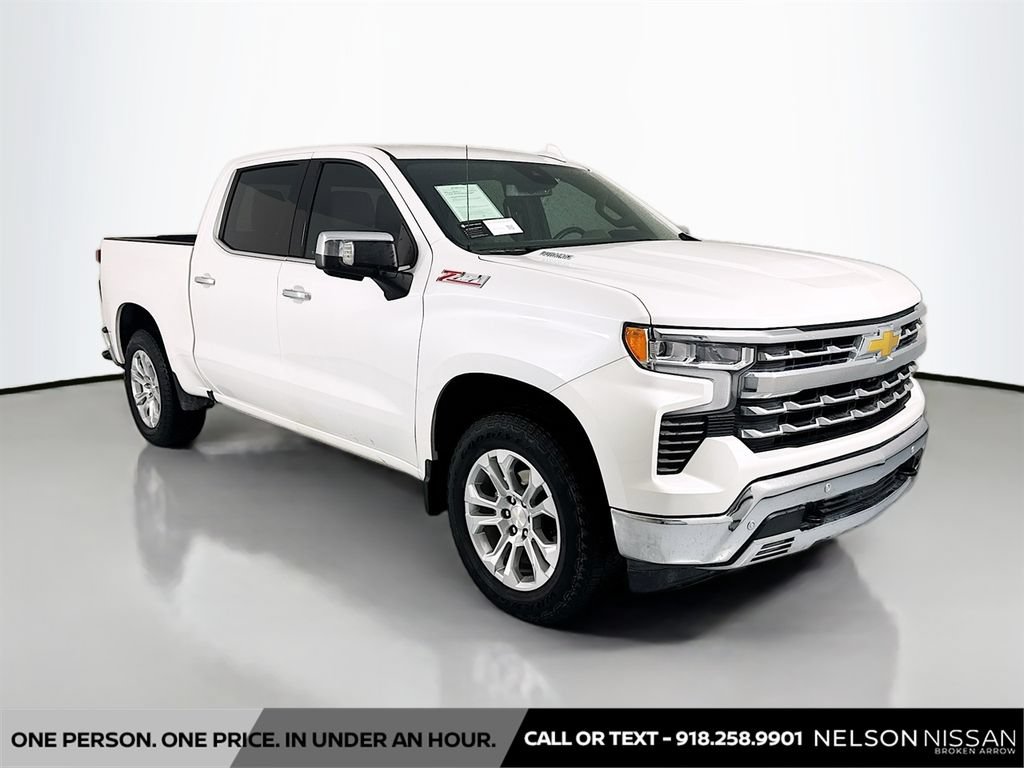 Used 2023 Chevrolet Silverado 1500 LTZ w/ Z71 Off-Road Package AWD/4WD image 3