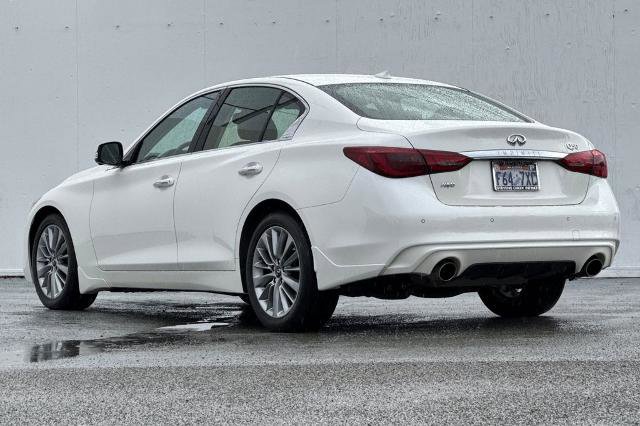 Certified 2023 INFINITI Q50 Luxe w/ Cargo Package image 5