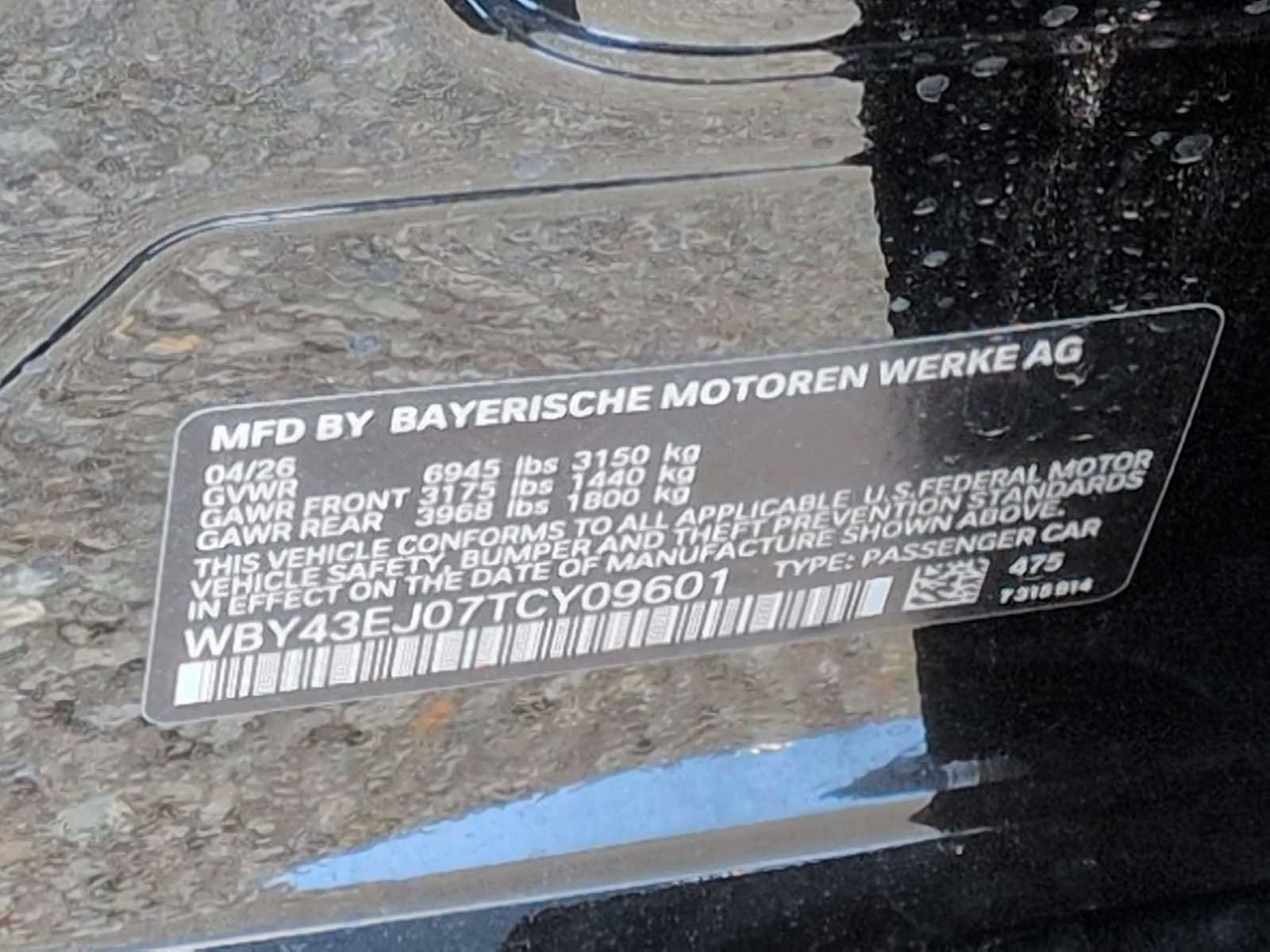New 2026 BMW i7 eDrive50 RWD image 38