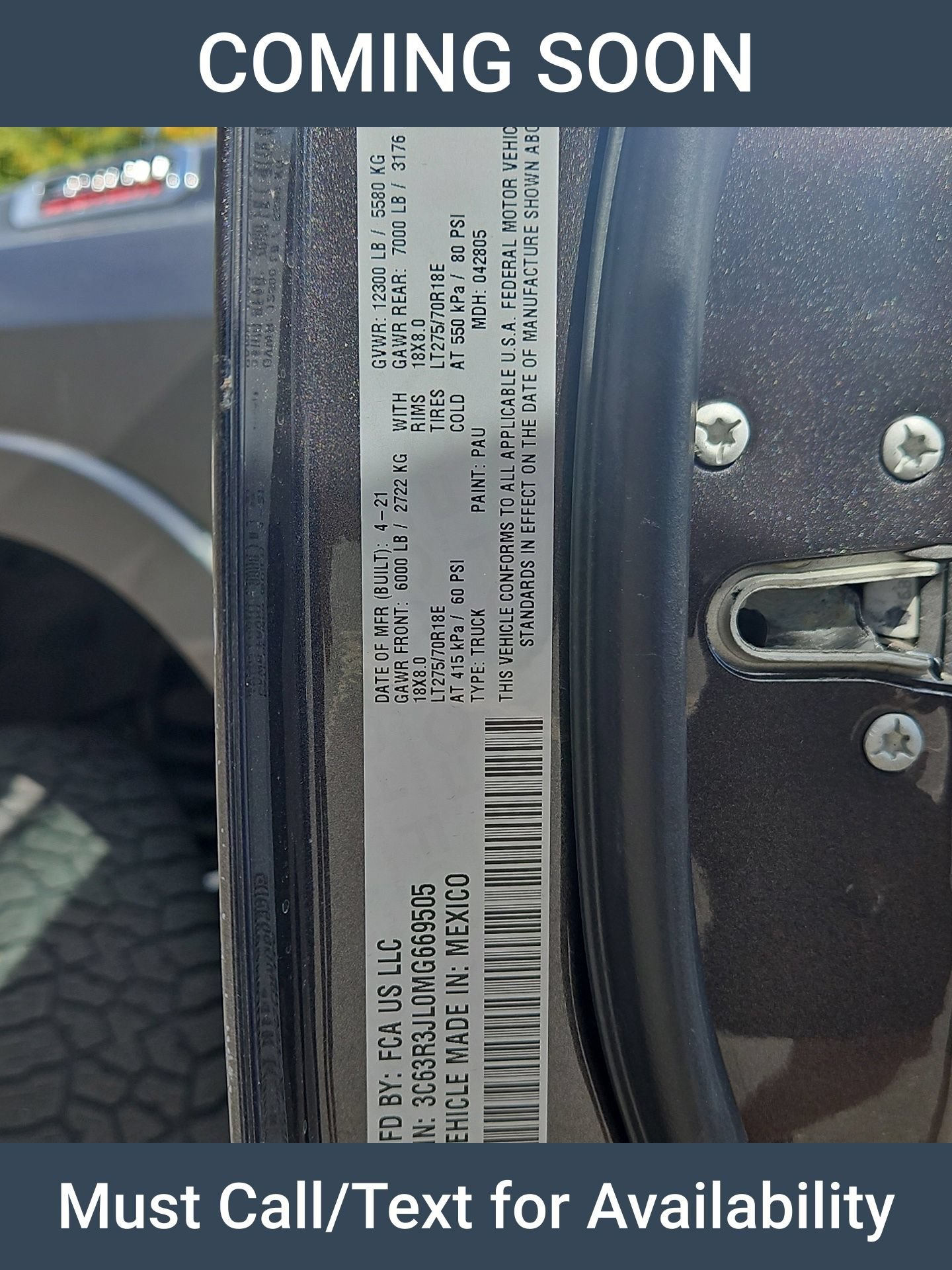 Used 2021 RAM 3500 Laramie w/ Cold Weather Group AWD/4WD image 9
