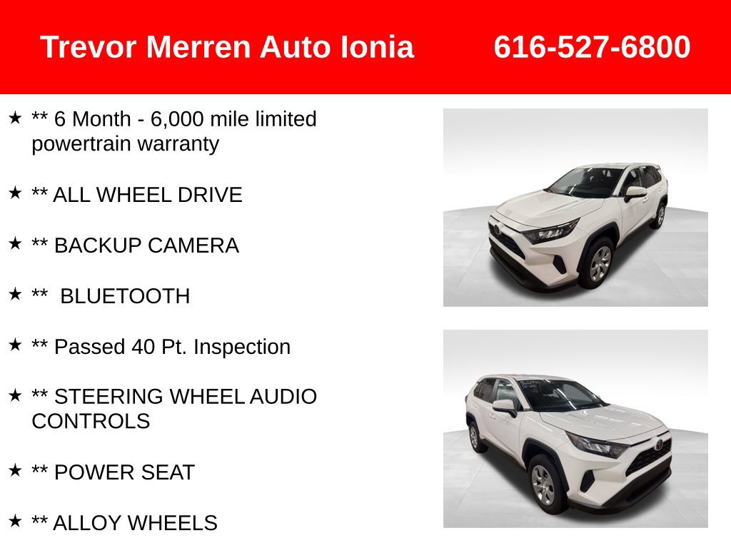 Used 2022 Toyota RAV4 LE AWD/4WD image 8