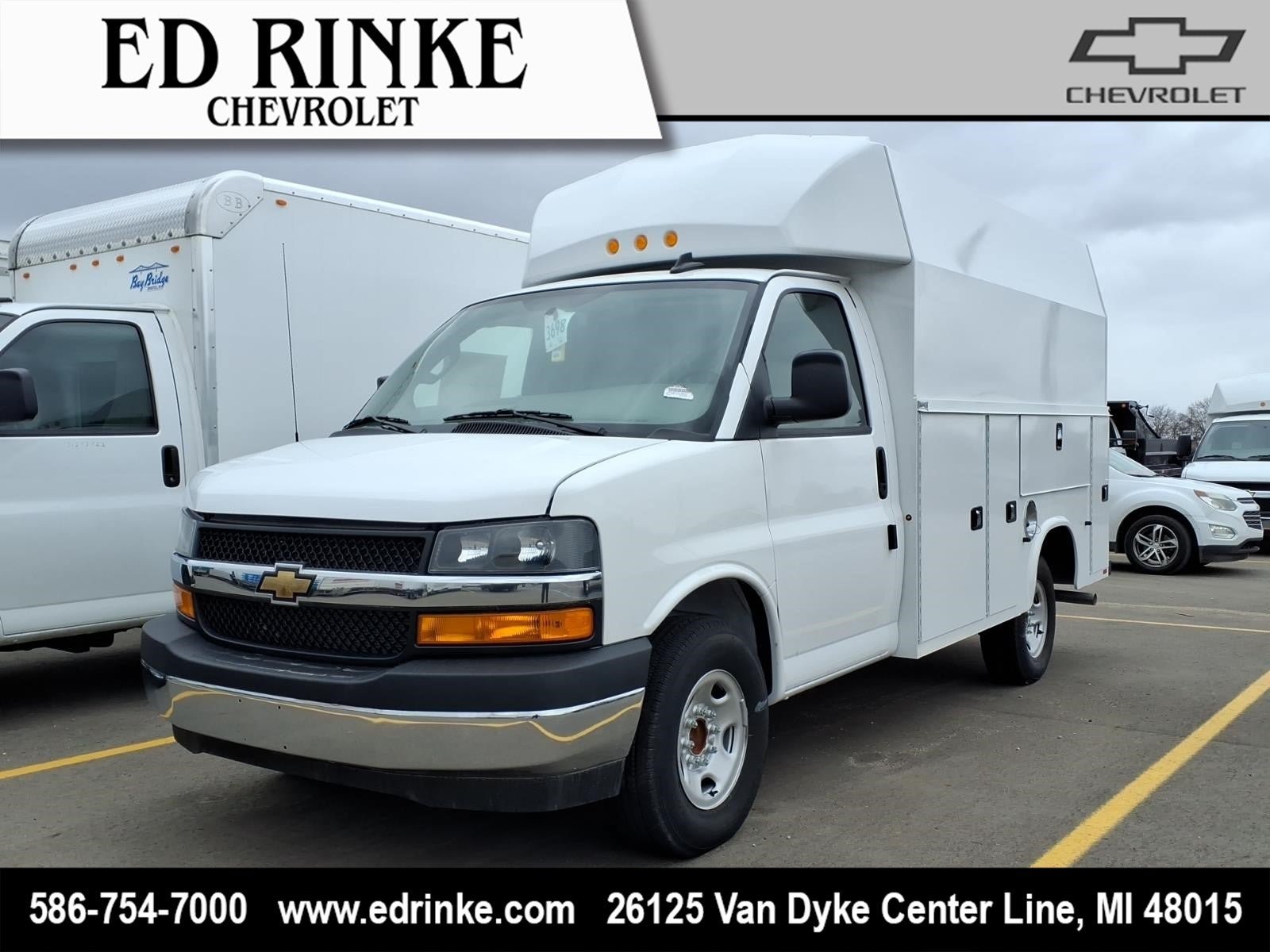 New 2024 Chevrolet Express 3500 w/ Power Convenience Package RWD image 1