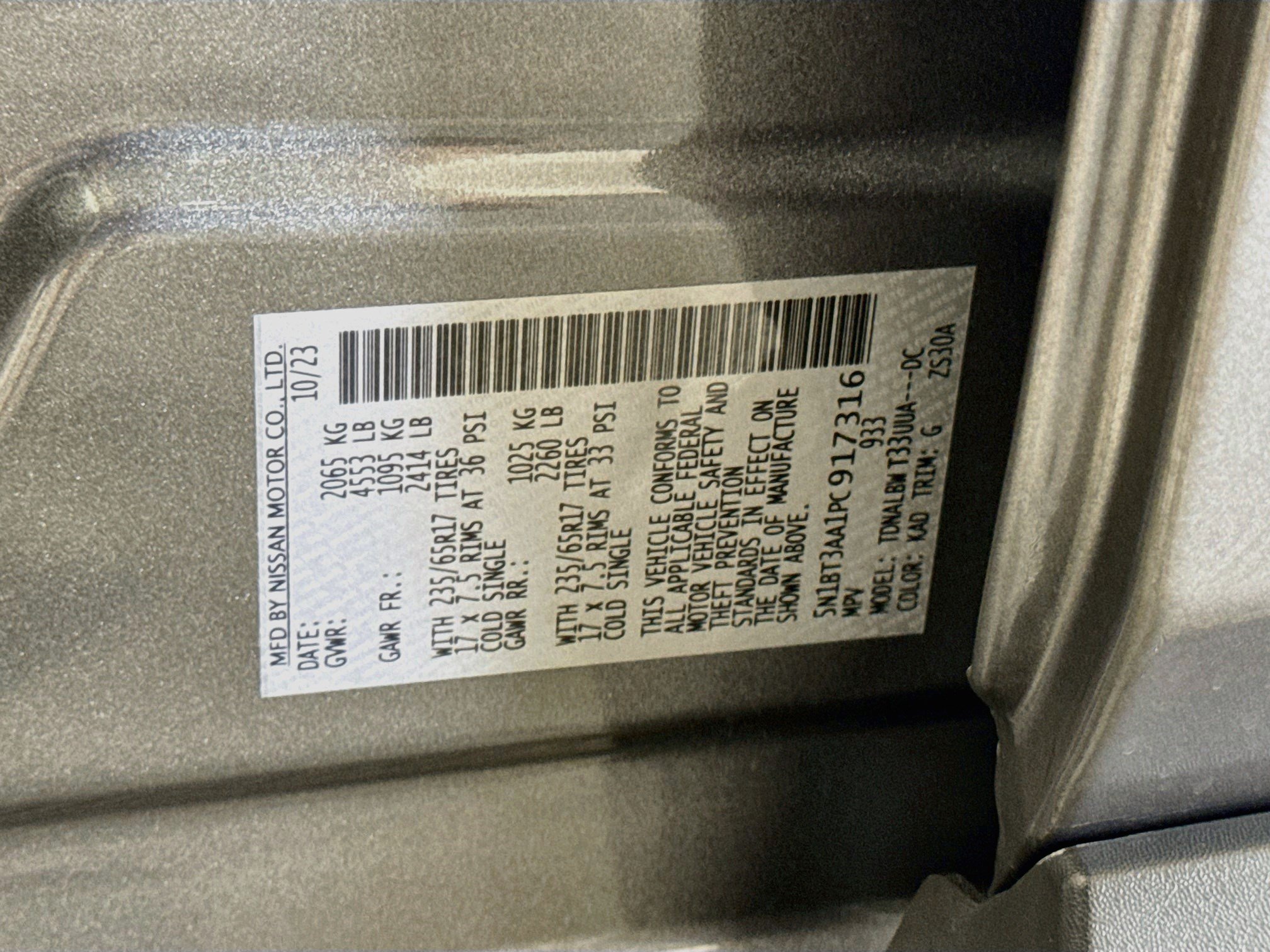 Used 2023 Nissan Rogue S FWD image 40
