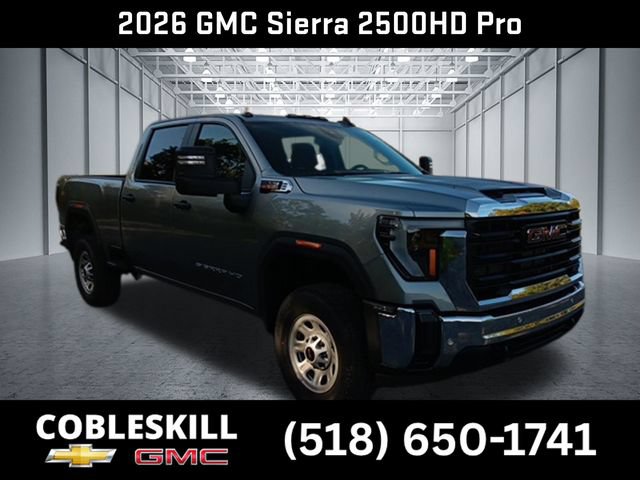 New 2026 GMC Sierra 2500 Pro w/ Max Trailering Package AWD/4WD 360° Tour