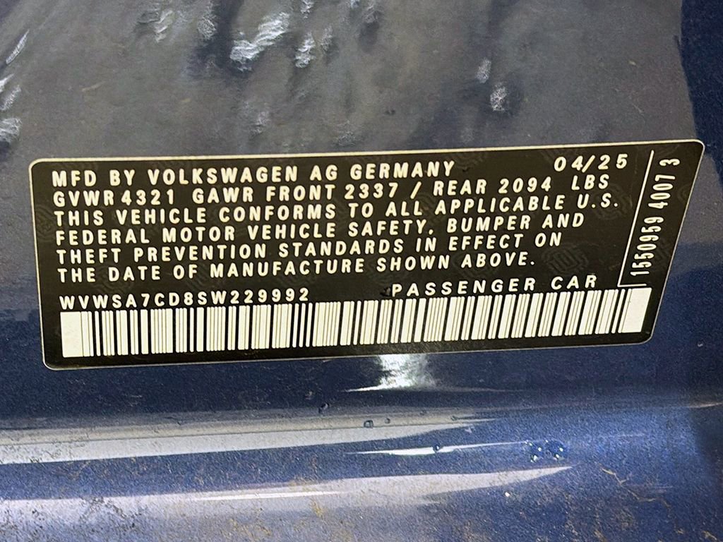 Used 2025 Volkswagen GTI SE image 39