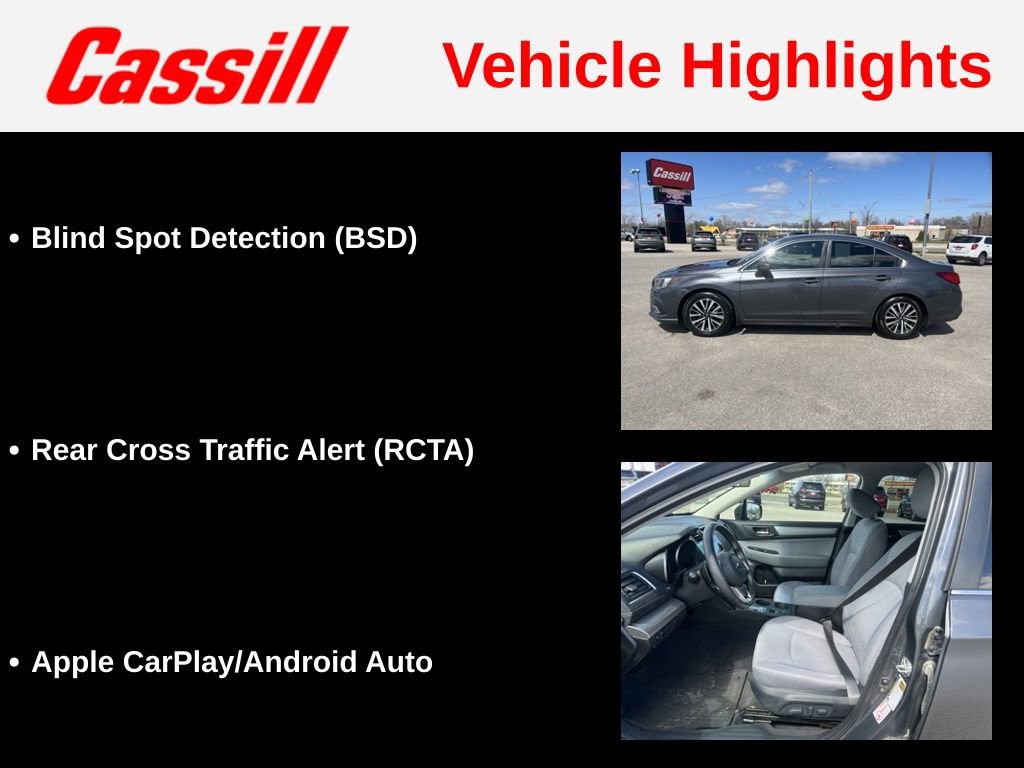 Used 2018 Subaru Legacy 2.5i Premium image 13