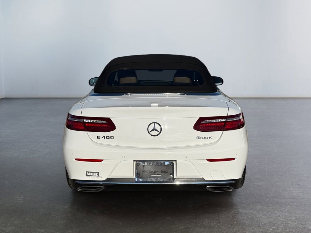 Used 2018 Mercedes-Benz E 400 4MATIC Cabriolet image 4