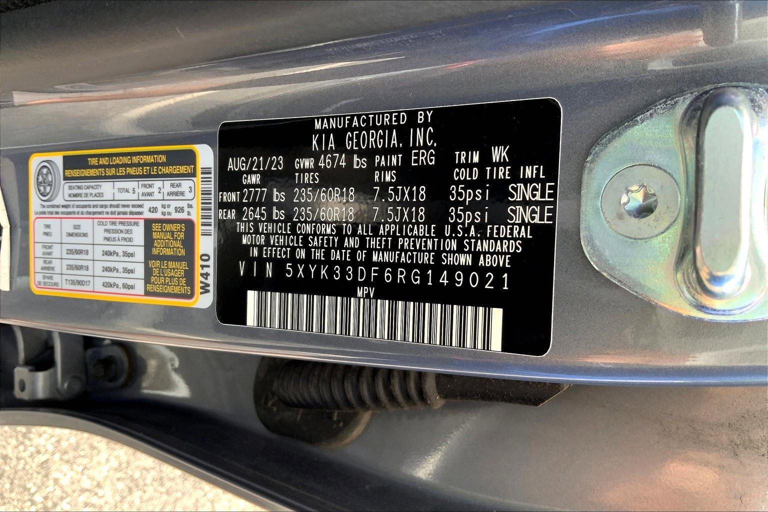 Used 2024 Kia Sportage EX image 30