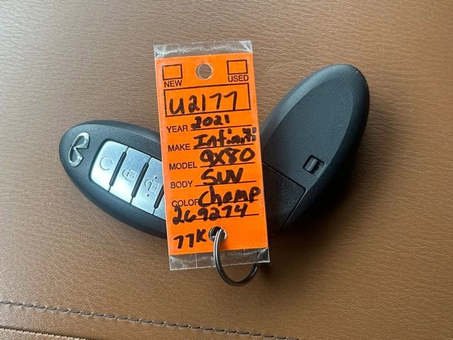 Used 2021 INFINITI QX80 Sensory w/ All-Season Package AWD/4WD image 46